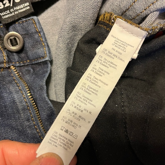 Black Diamond Equipment Forged Denim Climbing Jeans, 32x34 - Picture 8 of 16